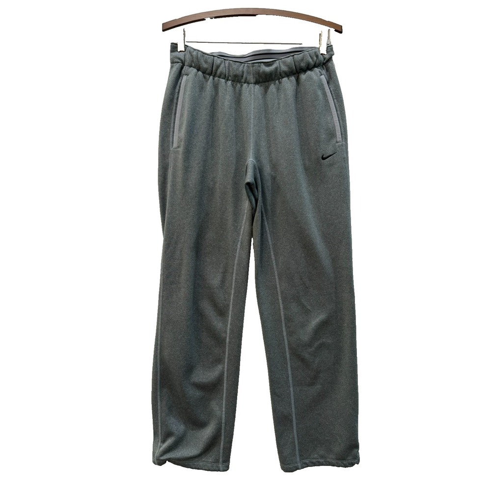 Women's Nike Therma Fit Size Small Training Jog‎ Pants Heather Grey
